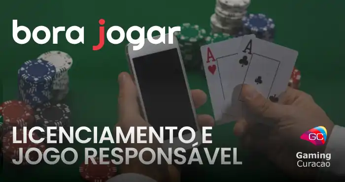 licenciamento e jogo responsável na bora jogar futebol